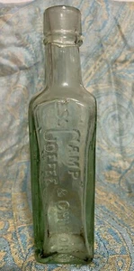 Patterson's ESS Camp Coffee & Chickory - Glasgow - antike Flasche - Bild 1 von 6
