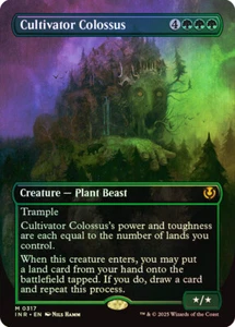 MTG FOIL Cultivator Colossus Borderless  - Innistrad Remastered #317 - Picture 1 of 1