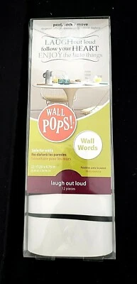 Настенные наклейки с цитатами WallPops WPQ0813 Laugh Out Loud - Изображение 1 из 4