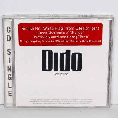 Factory Sealed (shrink wrapped) White Flag by Dido CD Single Foto 1 de 2