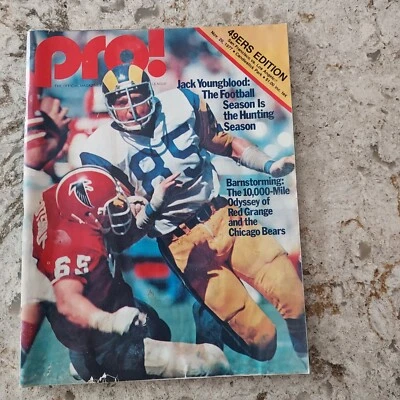 NOV 20th 1977 Pro Football Program San Francisco 49ers Edition vs. L.A Rams NICE - Image 1 of 2