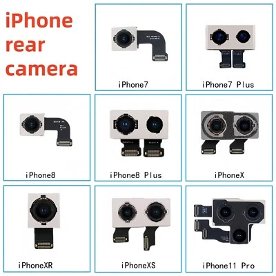 Cámara Trasera para iPhone 11 Pro Max iPhone 12 iPhone 11 Pro iPhone 8 Plus Accesorio Foto 1 de 4