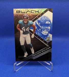 TRAVON WALKER 2022 Panini Black #101 Rookie RC Sapphire /35 Jaguars - Picture 1 of 2