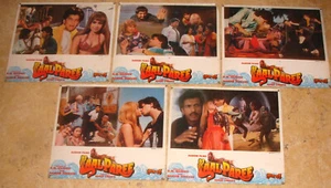LAAL PAREE ( 1991) ADITYA PANCHOLI JAAVED JAAFERI JANHVI BOLLYWOOD 9 LOBBY CARDS - Picture 1 of 7
