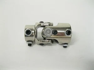 Ford Triangle X 3/4" DD CHROME Steering U Joint Hot Street Rod Muscle Car UJoint - Picture 1 of 4