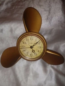 DISNEY CRUISE LINE HOWARD MILLER PROPELLER ALARM CLOCK WALL HANGING - Picture 1 of 5