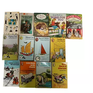 13 x Vintage Children's Paperbacks Job Lot Book Bundle Classic Puffins etc - Picture 1 of 2