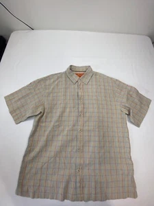 Sette Ponti Herren Kurzarm Hemd Button Down gestreift Lg bunt 70% Seide - Bild 1 von 8