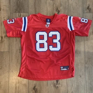 Vintage Retro Reebok New England Patriots Wes Welker Woman’s Jersey Sewn On XL - Picture 1 of 9