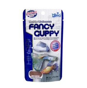Hikari Tropical Fancy Guppy Fish Rich Protein Pellet Food Guppies 0.77oz./22 g - Picture 1 of 16