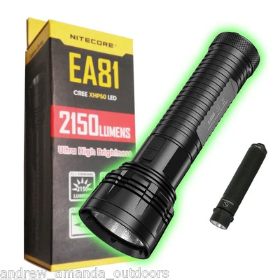 NITCORE EA81 Flashlight +FREE Sunwayman R01A Flashlight