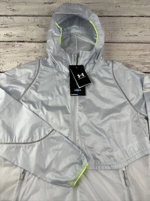 Under Armour Men's UA Impasse Wind Jacket 1376065 Small NWT Gray $165 - Image 1 of 4
