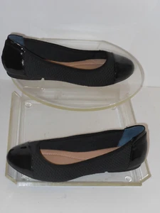 ALFANI BLACK FLATS SIZE 7 WIDE - Picture 1 of 7
