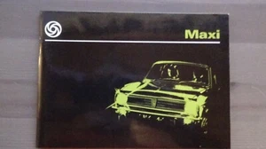 Austin Leyland Maxi 1979 Bedienungsanleitung Betriebsanleitung deutsch - Bild 1 von 4