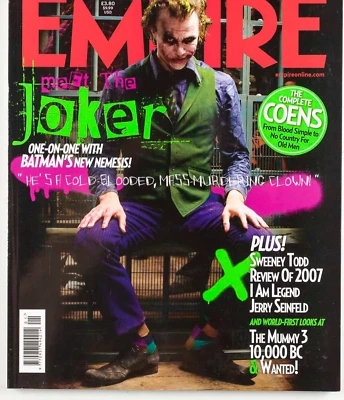 Heath Ledger's last magazine + Alan Rickman Helena Bonham-Carter EMPIRE MAGAZINE - Image 1 of 4