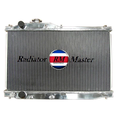 Radiador de aluminio para Honda S2000 I4 2000-2009 2 filas actualización de refrigeración Foto 1 de 2