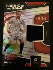 2020-21 Panini Chronicles Fabric of the Game Jersey FG-IR Ivan Rakitic ed/500