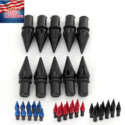 10 Pcs Universal Windscreen Spike Bolts M5 Screw Well Nuts Windshield US Stock - Image 1 of 4