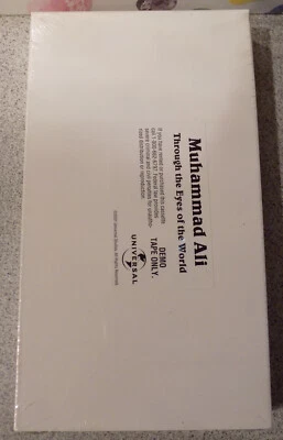 Muhammad Ali: Through the Eyes of the World - Factory Sealed Promo VHS - Image 1 of 3