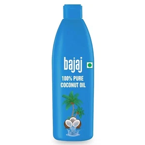 Bajaj 100% Pure Coconut Oil Controls Hairfall Nourishing Softening Hair 600 ML - Picture 1 of 5