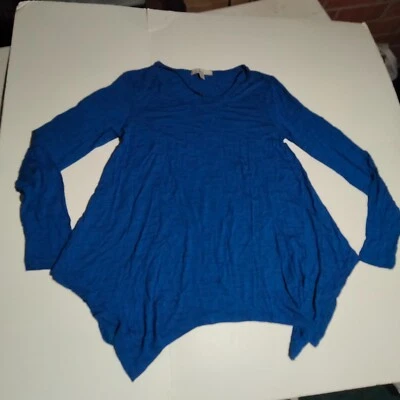 Bass blue long sleeve blouse XS women's - Image 1 of 4