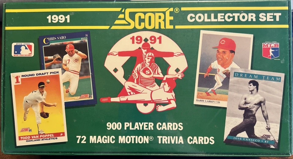 1991 Score Baseball Set Factory