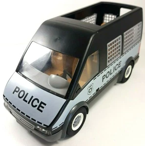 Véhicule Playmobil Camion de Police Van Set 6043 Incomplet - Bild 1 von 9