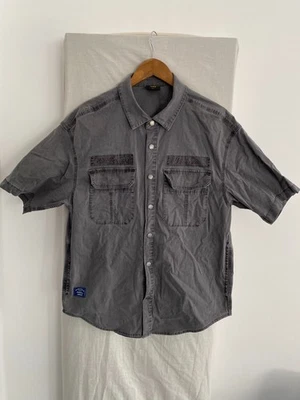 CAT Grey Short Sleeve Over Shirt Size S - Image 1 of 4