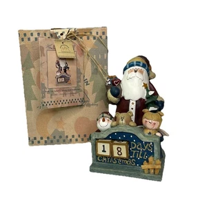 Crazy Mountain Santa Weihnachten Countdown Figur verstellbare Zahlen 2002 Santa - Bild 1 von 10