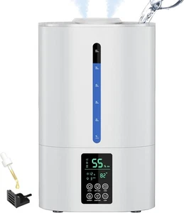 Humidificadores 6L para Dormitorio Habitación Grande Hogar, Humidificador Fresco y Cálido para Bebé - Imagen 1 de 10