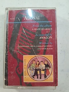 Vintage Christian Performance Cassette Adonai By Avalon - Picture 1 of 3
