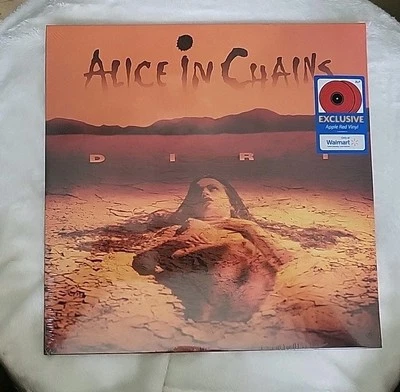 ALICE IN CHAINS - Dirt Vinyl 2x LP Walmart Exclusive Apple Red 2022 Vinyl - Image 1 of 4