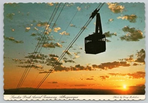 Sandia Peak Tramway Sunset View New Mexico NM 4x6 MINT Souvenir Postcard - Picture 1 of 2