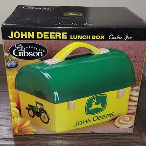 NIB John Deere Tractor Cookie Jar w/ Lid and Box - 2006 By Gibson Everyday - Picture 1 of 7