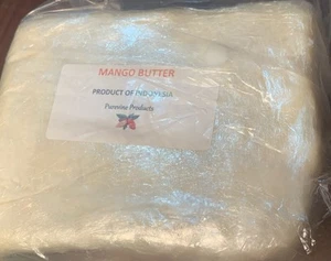 Pure vine Products Mango Butter Product Of Indonesia 4.5 Pounds Pure Natural - Picture 1 of 5