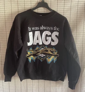 Suéter Retro 1993-94 Logo Weathered NFL Jaguars It Was Always the Jags Nuevo XL - Imagen 1 de 2