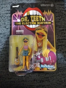 Super7 Reaction Muppets Dr Teeth & The Electric Mayhem Janice - Picture 1 of 5