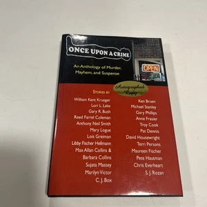 Once upon a Crime : An Anthology of Murder, Mayhem and Suspense (2009) Signed - Picture 1 of 6
