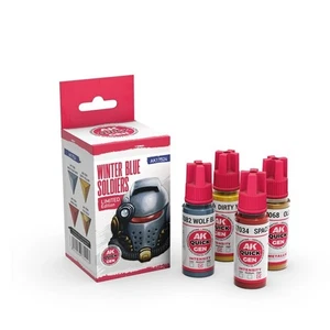AK Interactive AK17524 - Winter Blue Soldiers (Quick Gen Set) 4x 18 ml - Nuevo - Imagen 1 de 1