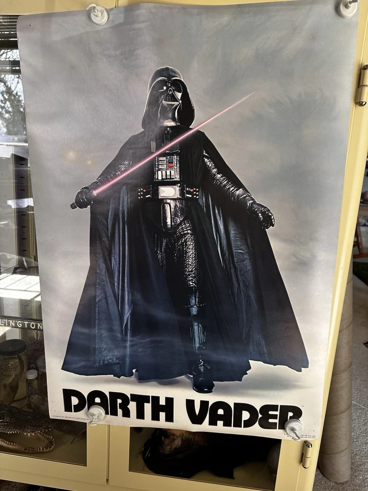 ORIGINAL 1977  STAR WARS - DARTH VADER - 20TH CENTURY FOX, FACTORS ETC. POSTER - Image 1 of 1