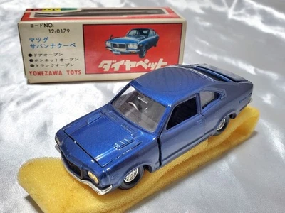 No.12-0179 Auto d'epoca Yonezawa Diapet 1/40 Mazda Savanna Coupe Minicar RX-3 - Immagine 1 di 4