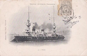 CPA 29 Marine Militaire LE BRUIX Battleship Cruiser Class ADMIRAL CHARNER 1903 - Picture 1 of 1