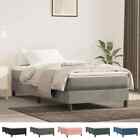 Box Spring Bed Frame Bedroom Bed Base Bedstead Upholstered Bed Velvet vidaXL