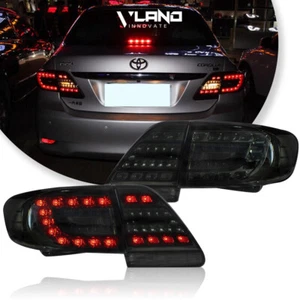 Smoked VLAND For 2011 2012 2013 Toyota Corolla LED Rear Tail Light Assembly - Bild 1 von 12