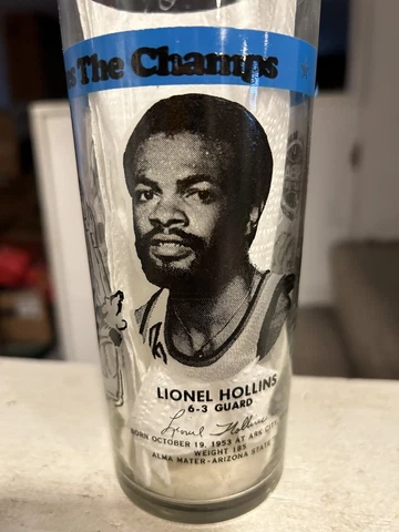 1977 NBA RC Cola Portland Player Champion Glasses Lionel Hollins  Me And My RC Cover