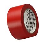 3M General Purpose Vinyl Tape 764, Red, 2 in x 36 yd, 5 mil 2 inches x 36 yd