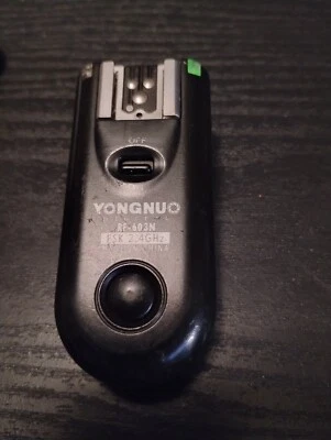 Yongnuo RF-603N Wireless Flash Triggers for Nikon 2.4 ghz - Image 1 of 4