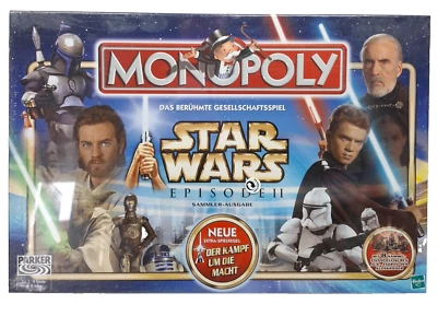 Monopoly - Star Wars - Épisode 2 - pour Collection,Édition - Hasbro + 8 - Bild 1 von 3