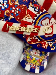 LAST PAIR! Women 6 | Dolce&Gabbana Carreto Siciliano Flip Flops Sandals - Picture 1 of 6