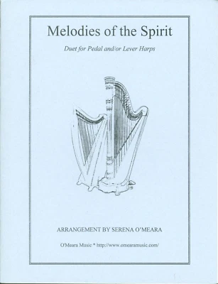 Melodies of the Spirit Sheet Music Harp Duet 2012 Serena O'Meara Intermediate - Image 1 of 4